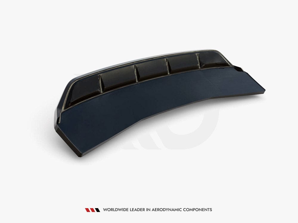 Maxton Design Central Rear Splitter (Vertical Bars) Audi A4 Competition B9 Maxton Design SR