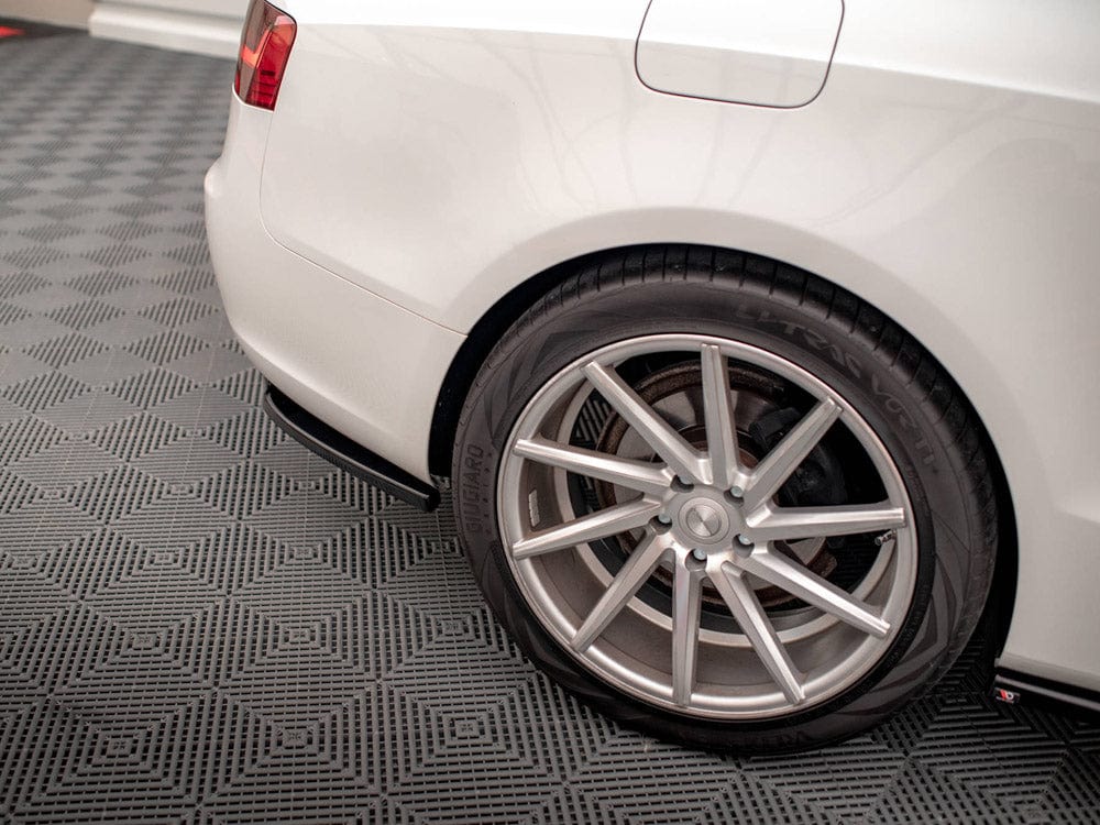 Maxton Design Central Rear Splitter (Vertical Bars) Audi A5 Coupe 8T Facelift Maxton Design SR