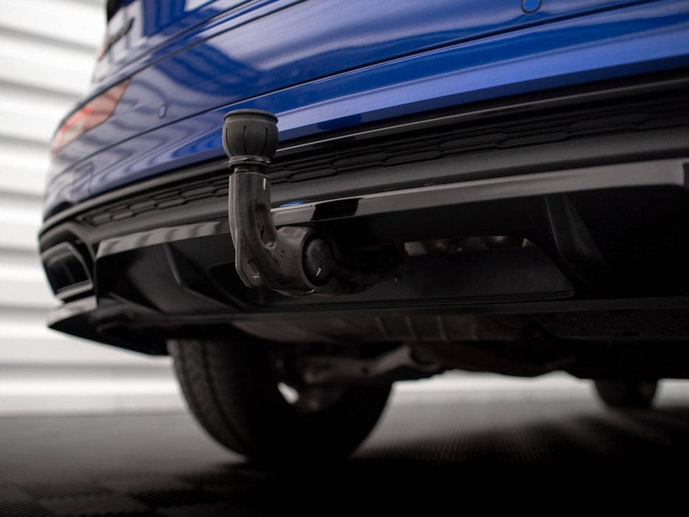 Maxton Design Central Rear Splitter (Vertical Bars) Audi Q5 S-Line SUV Mk2 Facelift Maxton Design SR