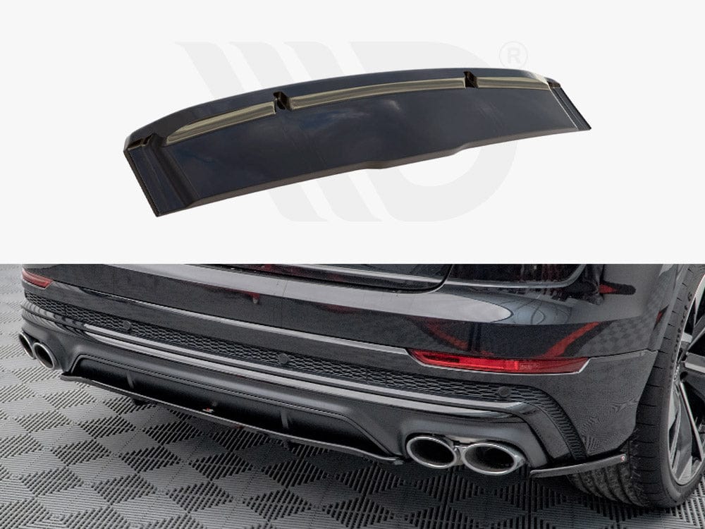 Maxton Design Central Rear Splitter (Vertical Bars) Audi SQ8 Mk1 Maxton Design SR