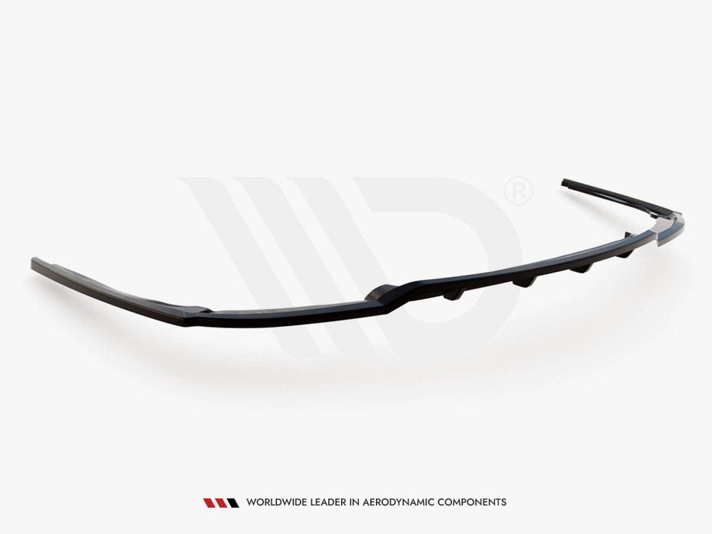 Maxton Design Central Rear Splitter (Vertical Bars) BMW 7 M-Pack F01 2008-2013 Maxton Design SR