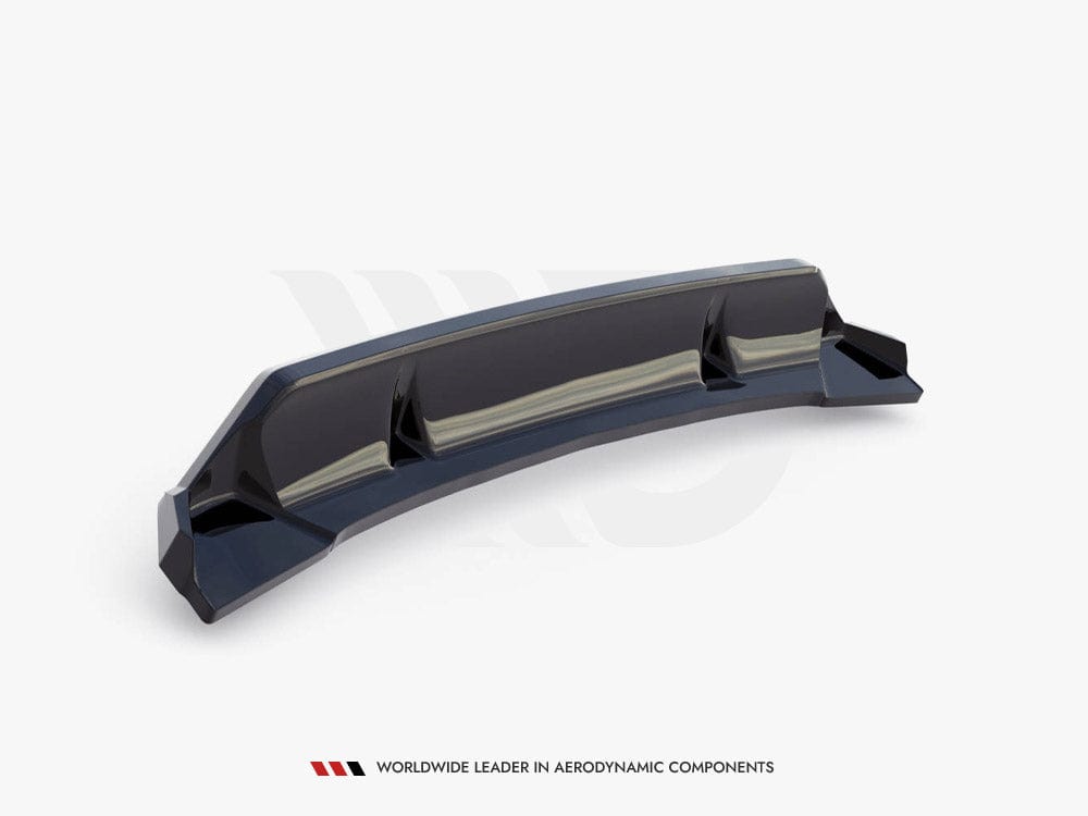 Maxton Design Central Rear Splitter (Vertical Bars) BMW X3 M-Pack G01 Facelift Maxton Design SR