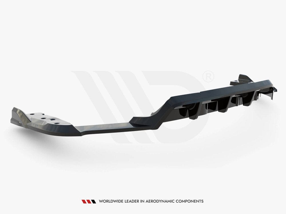 Maxton Design Central Rear Splitter (Vertical Bars) BMW X6 M F96 Maxton Design SR