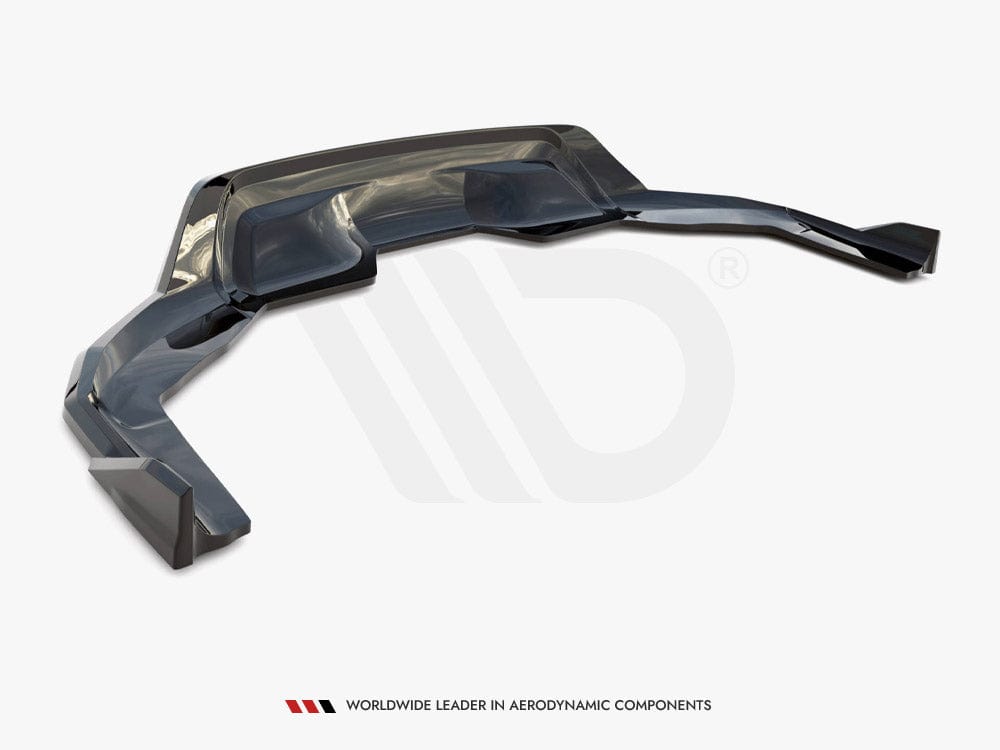 Maxton Design Central Rear Splitter (Vertical Bars) BMW X6 M Sport F16 Maxton Design SR