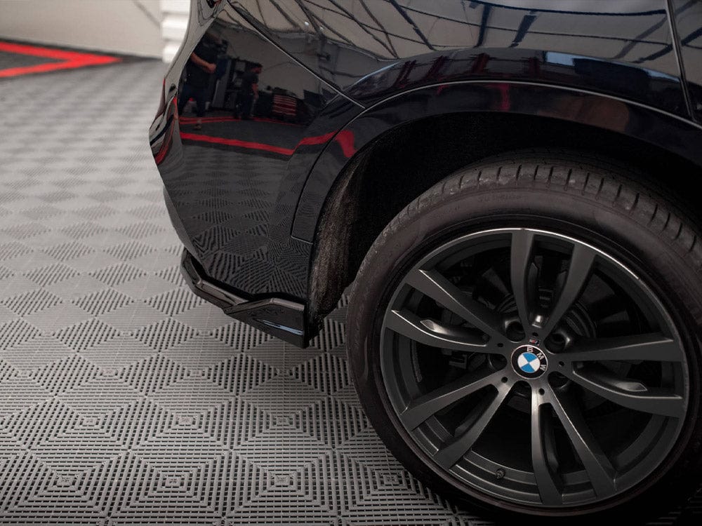 Maxton Design Central Rear Splitter (Vertical Bars) BMW X6 M Sport F16 Maxton Design SR