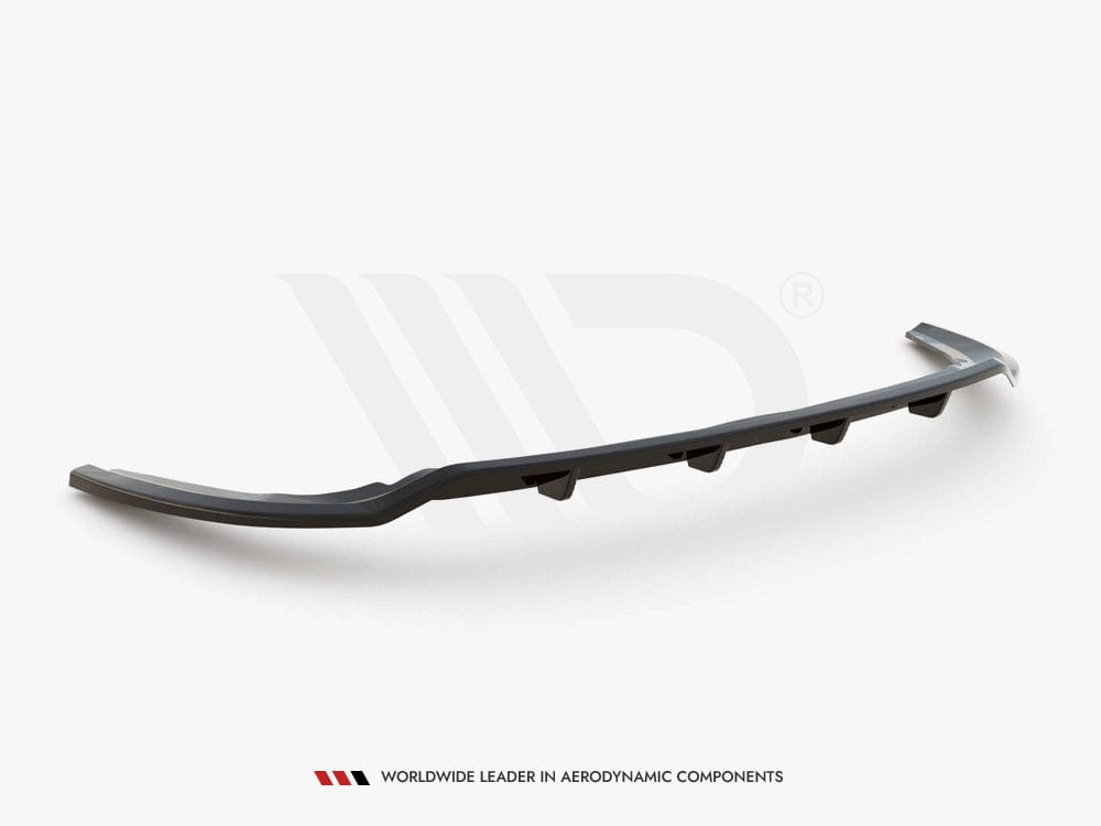 Maxton Design Central Rear Splitter (Vertical Bars) Ford C-Max Mk2 2010-2014 Maxton Design SR