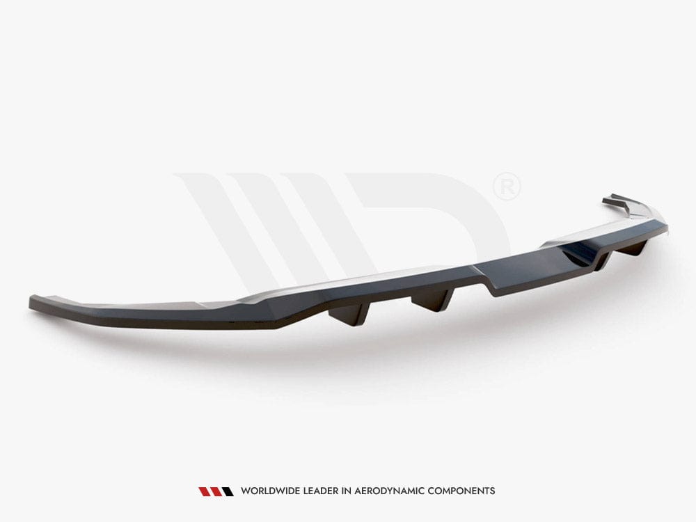 Maxton Design Central Rear Splitter (Vertical Bars) Kia EV6 GT-Line Mk1 Maxton Design SR