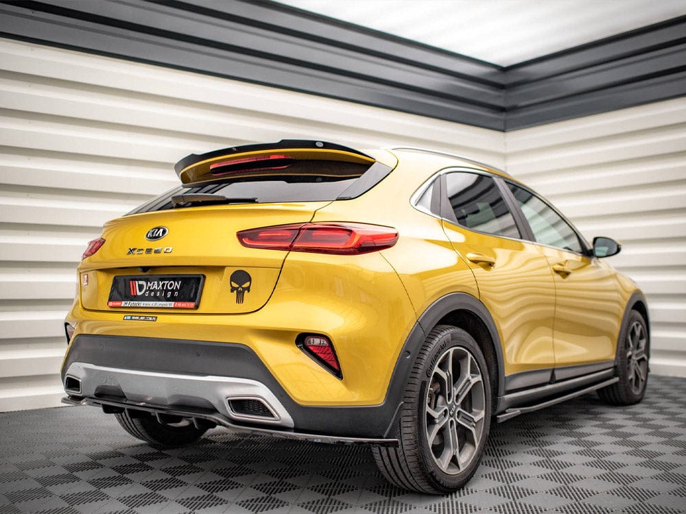 Maxton Design Central Rear Splitter (Vertical Bars) KIA Xceed Mk1 2019- Maxton Design SR
