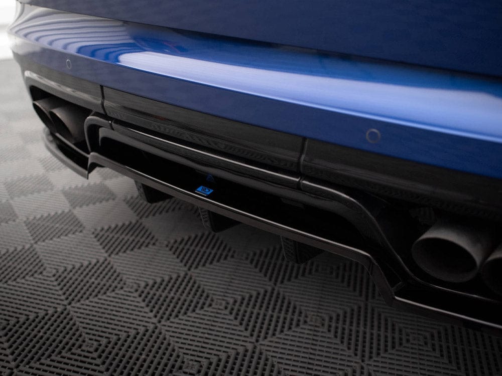 Maxton Design Central Rear Splitter (Vertical Bars) Land Rover Range Rover Sport SVR Mk2 Maxton Design SR