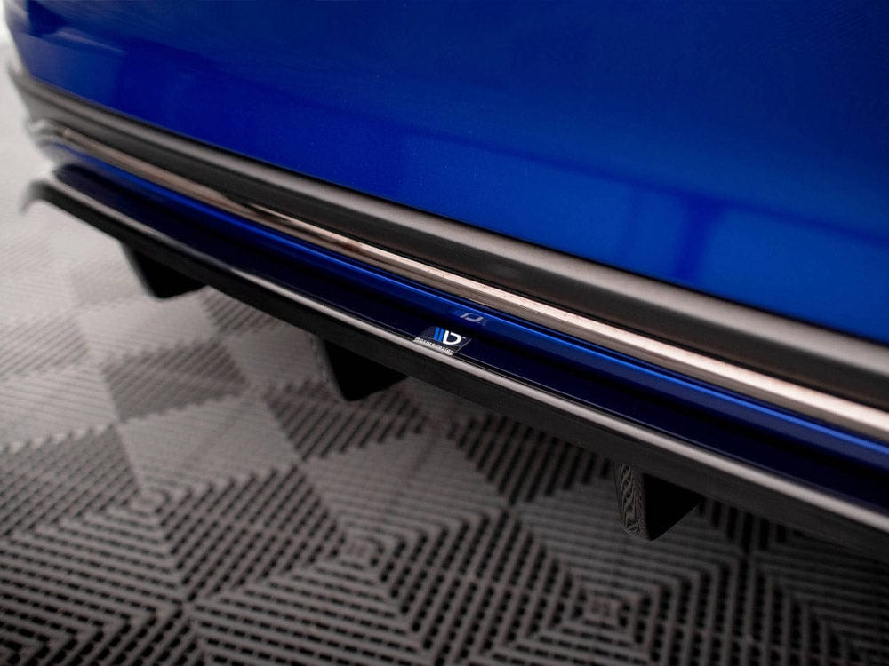 Maxton Design Central Rear Splitter (Vertical Bars) Lexus ES F Sport Mk7 Maxton Design SR