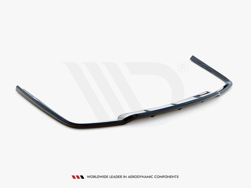 Maxton Design Central Rear Splitter (Vertical Bars) Lexus GS F Sport Hybrid Mk4 (L10) 2012-2015 Maxton Design SR
