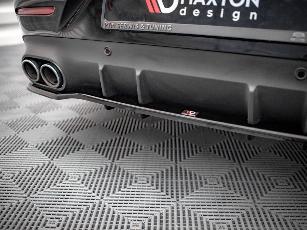 Maxton Design Central Rear Splitter (Vertical Bars) Mercedes AMG CLS 53 C257 Maxton Design SR