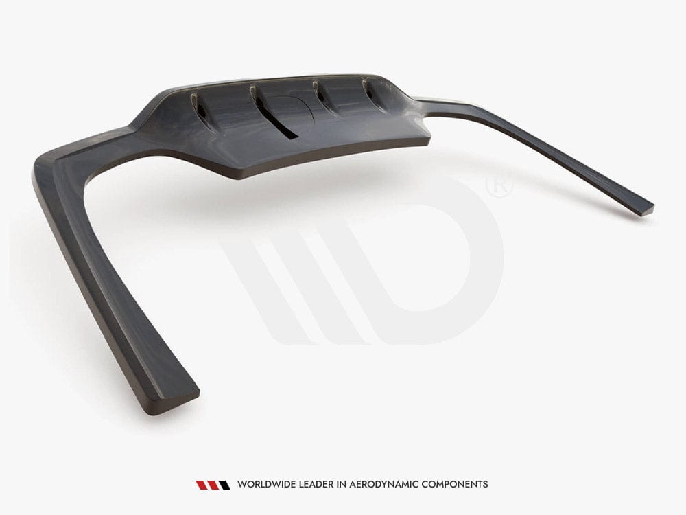 Maxton Design Central Rear Splitter (Vertical Bars) Mercedes C AMG-Line W206 Maxton Design SR