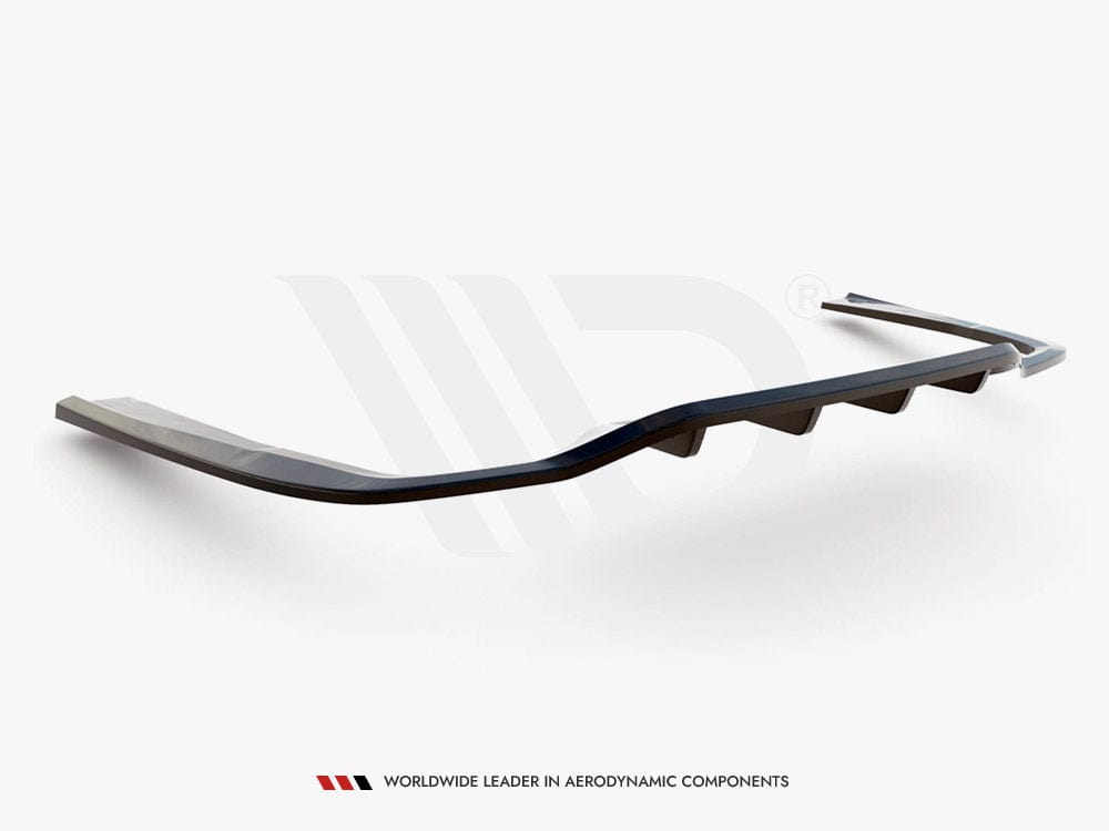 Maxton Design Central Rear Splitter (Vertical Bars) Mercedes E AMG Line W213 Facelift Maxton Design SR