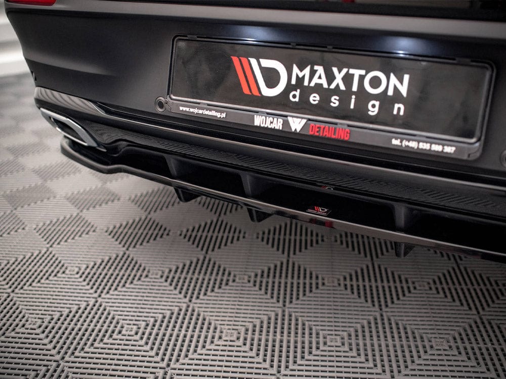 Maxton Design Central Rear Splitter (Vertical Bars) Mercedes GLE Coupe AMG Line C167 Maxton Design SR