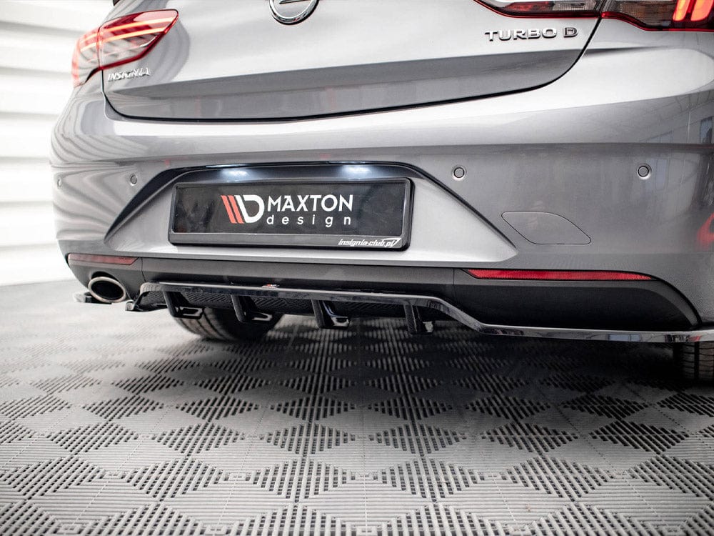 Maxton Design Central Rear Splitter (Vertical Bars) Opel / Vauxhall Insignia Mk2 2017- Maxton Design SR