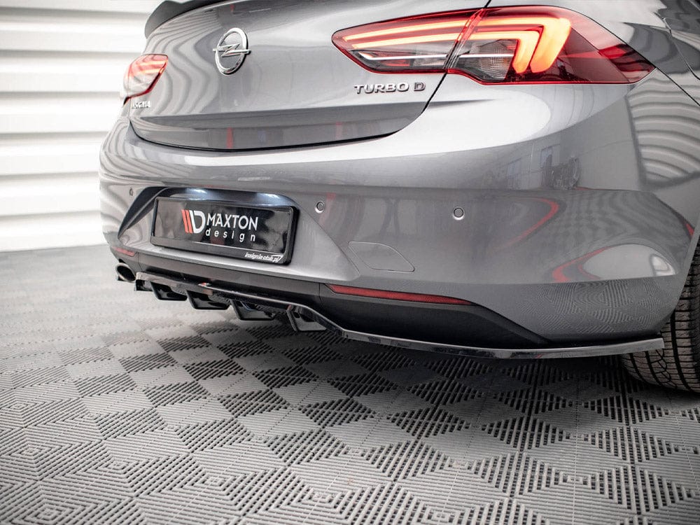 Maxton Design Central Rear Splitter (Vertical Bars) Opel / Vauxhall Insignia Mk2 2017- Maxton Design SR