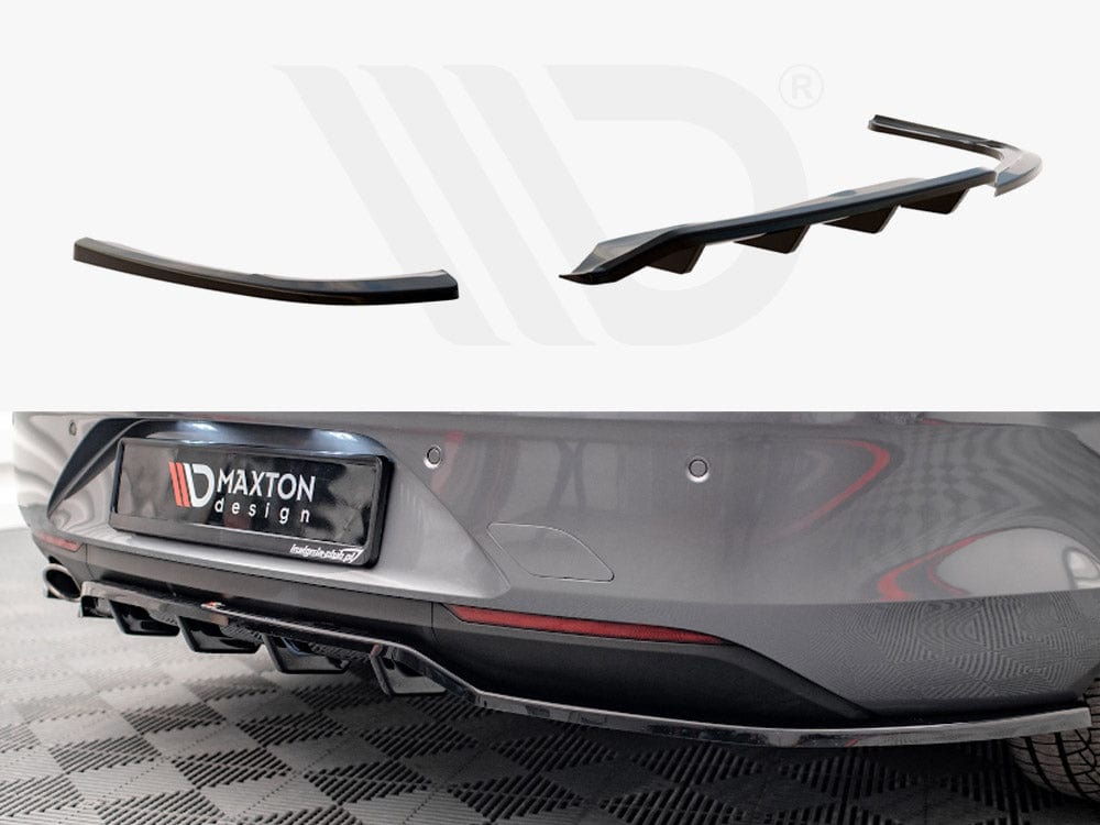 Maxton Design Central Rear Splitter (Vertical Bars) Opel / Vauxhall Insignia Mk2 2017- Maxton Design SR