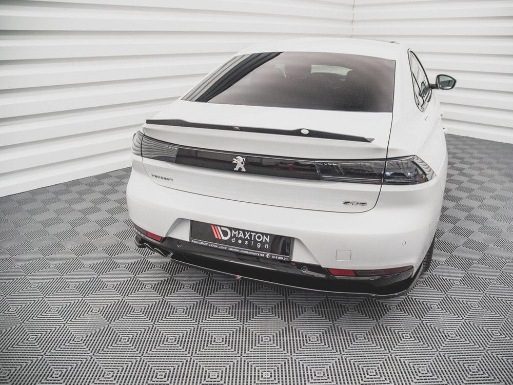 Maxton Design Central Rear Splitter (Vertical Bars) Peugeot 508 GT-Line Mk2 Maxton Design SR