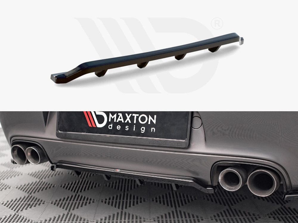 Maxton Design Central Rear Splitter (Vertical Bars) Porsche 911 Carrera / Carrera GTS 997 Facelift Maxton Design SR