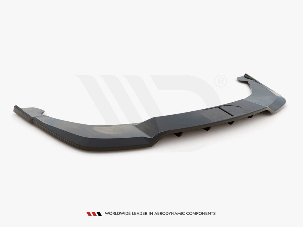 Maxton Design Central Rear Splitter (Vertical Bars) Skoda Enyaq IV 2020- Maxton Design SR