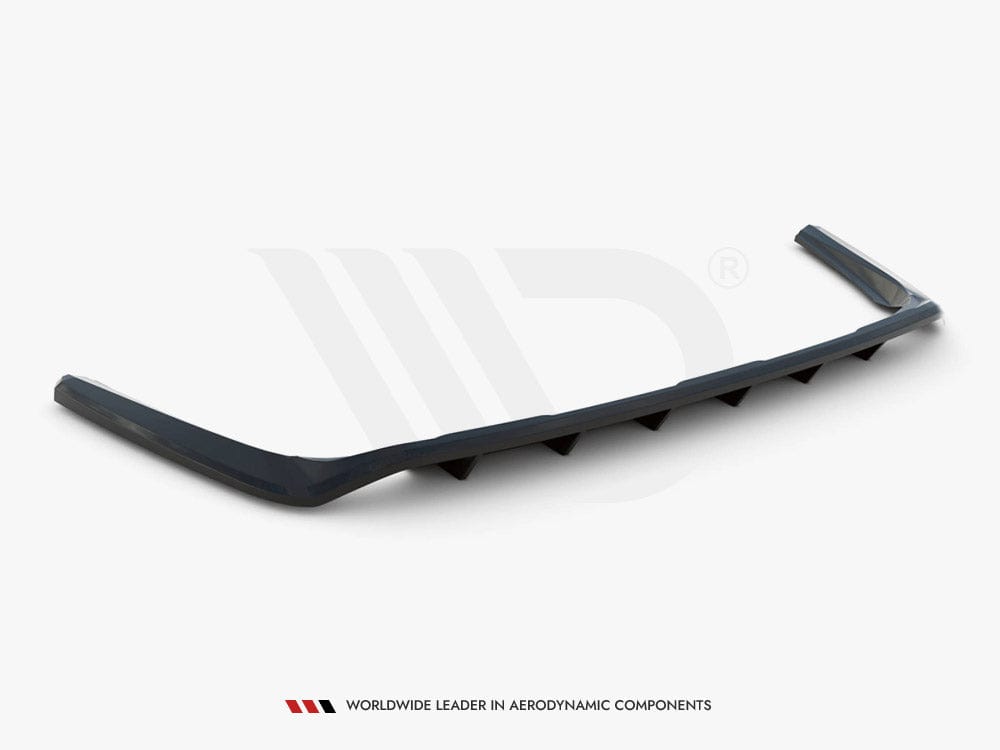 Maxton Design Central Rear Splitter (Vertical Bars) Toyota RAV4 MK5 2019- Maxton Design SR