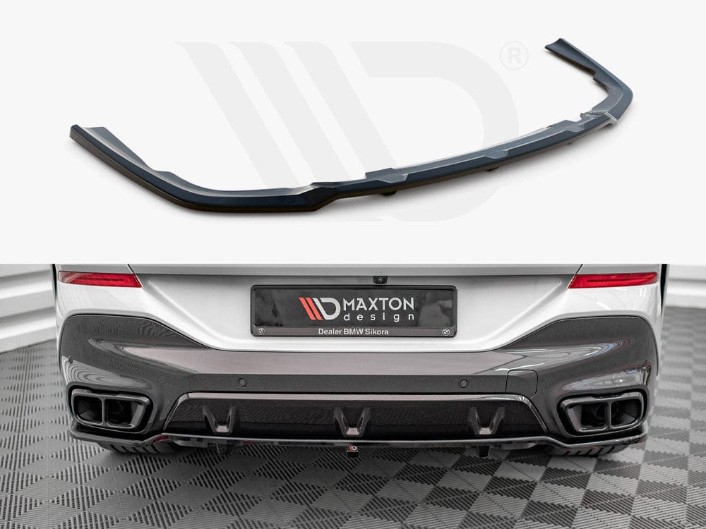 Maxton Design Central Rear Splitter (Vertical Bars) V.1 BMW X6 M-Pack G06 Maxton Design SR