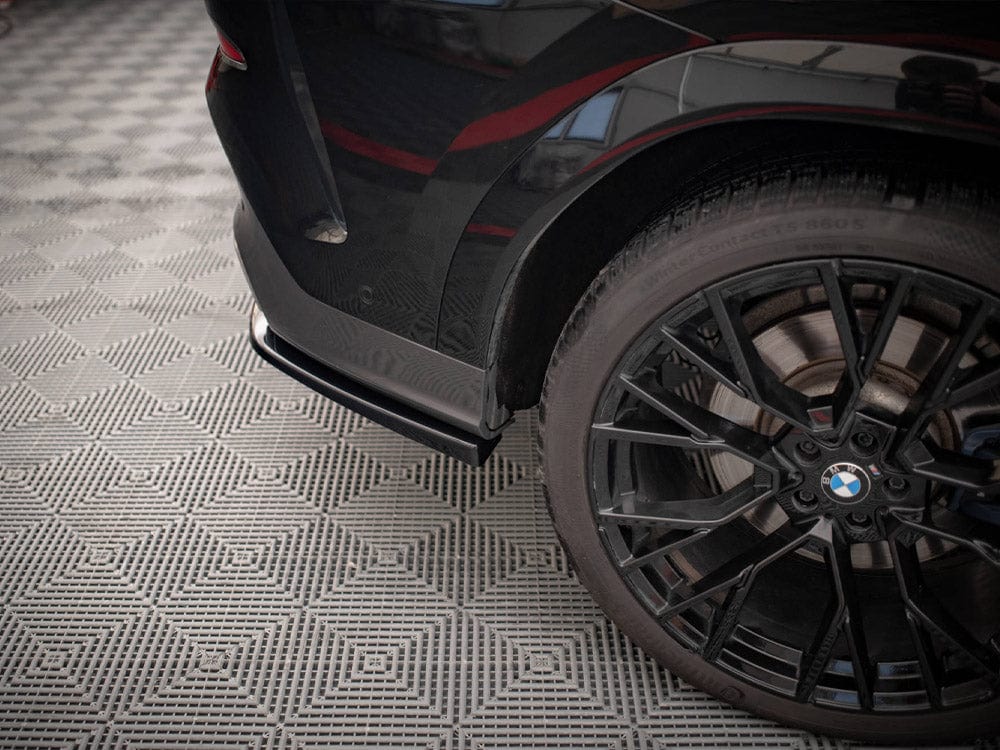 Maxton Design Central Rear Splitter (Vertical Bars) V.2 BMW X6 M-Pack G06 Maxton Design SR