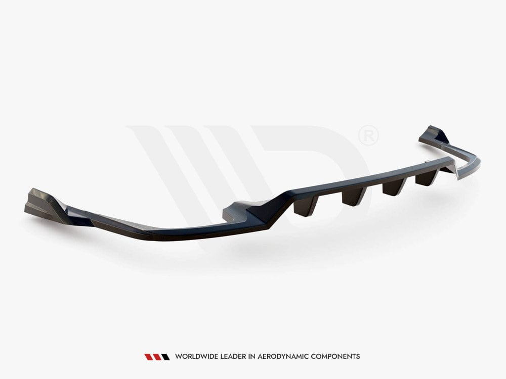 Maxton Design Central Rear Splitter (Vertical Bars) Volvo XC60 R-Design Mk2 Facelift Maxton Design SR