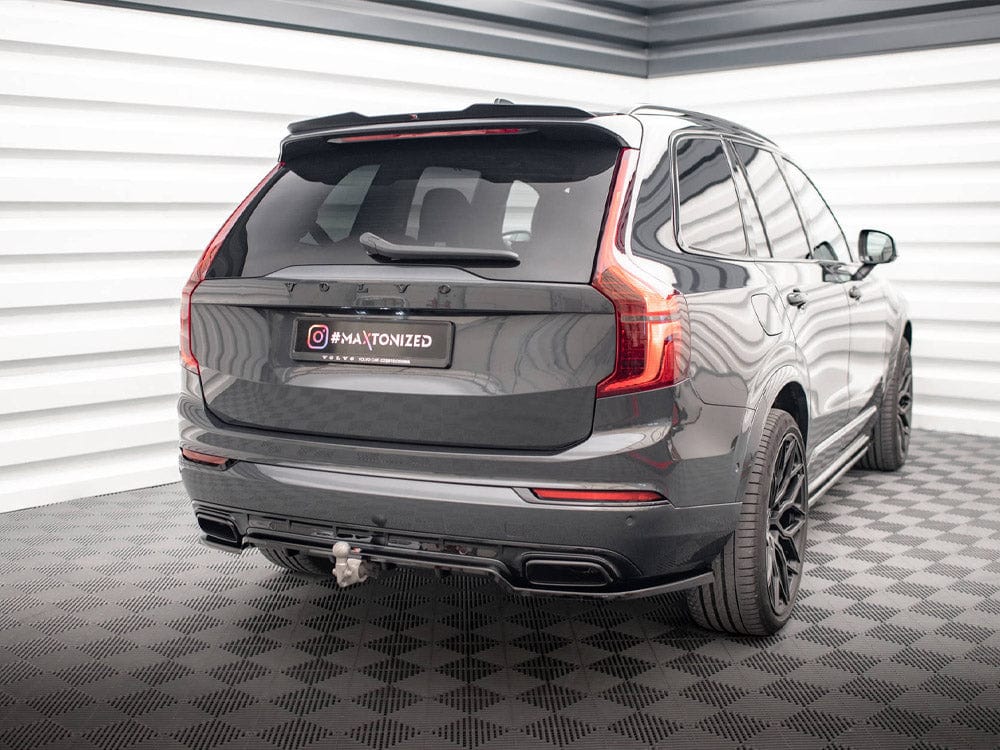 Maxton Design Central Rear Splitter (Vertical Bars) Volvo XC90 R-Design Mk2 Facelift Maxton Design SR