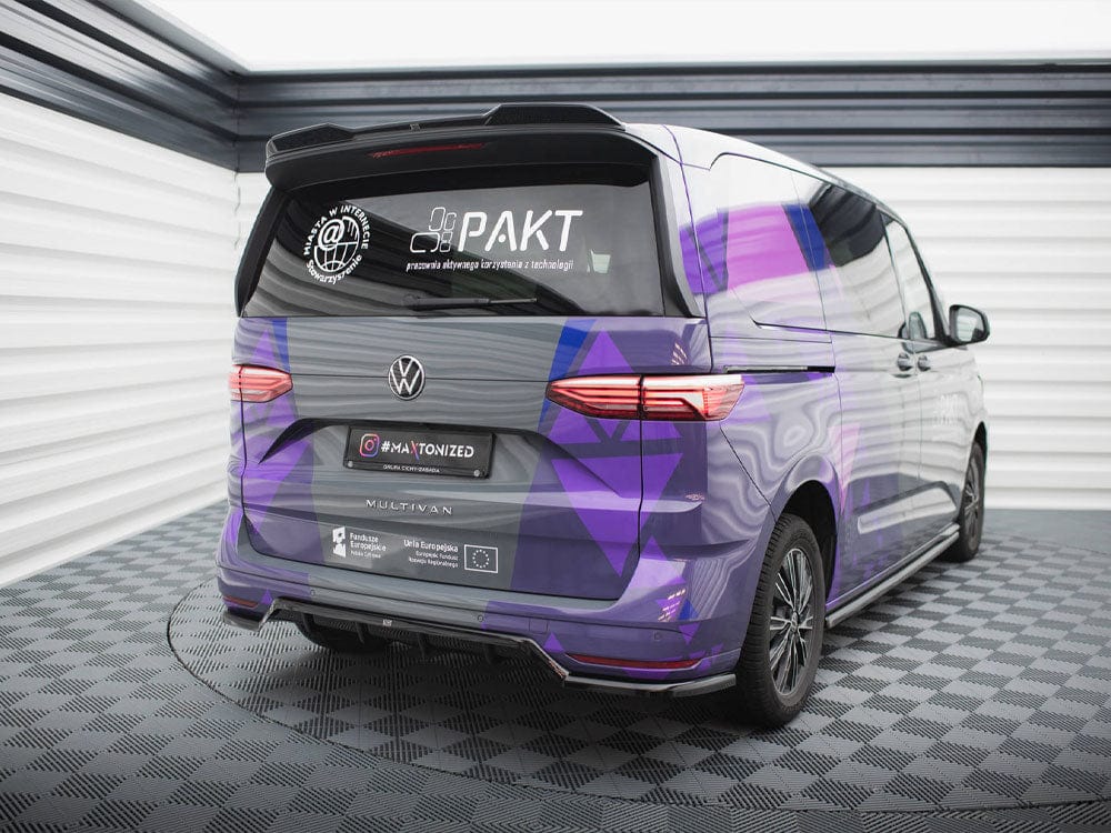 Maxton Design Central Rear Splitter (Vertical Bars) VW Multivan T7 Maxton Design SR