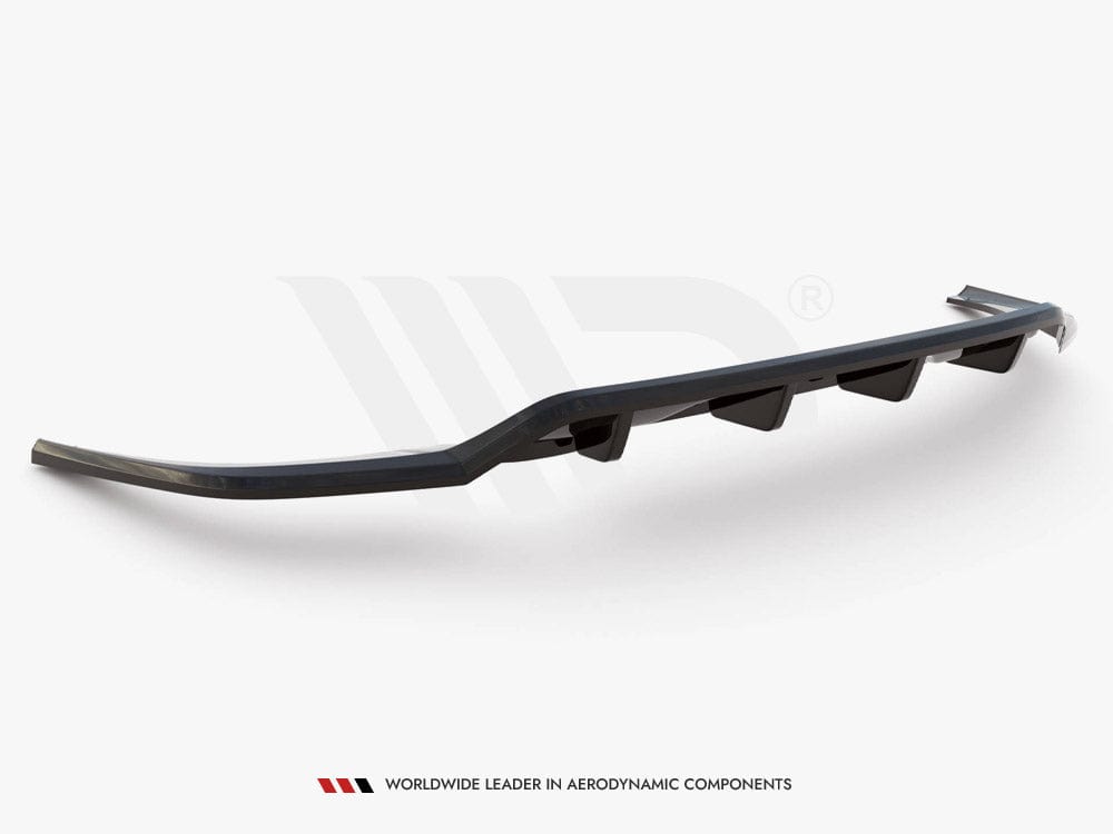 Maxton Design Central Rear Splitter (Vertical Bars) VW Taigo R-Line Mk1 Maxton Design SR