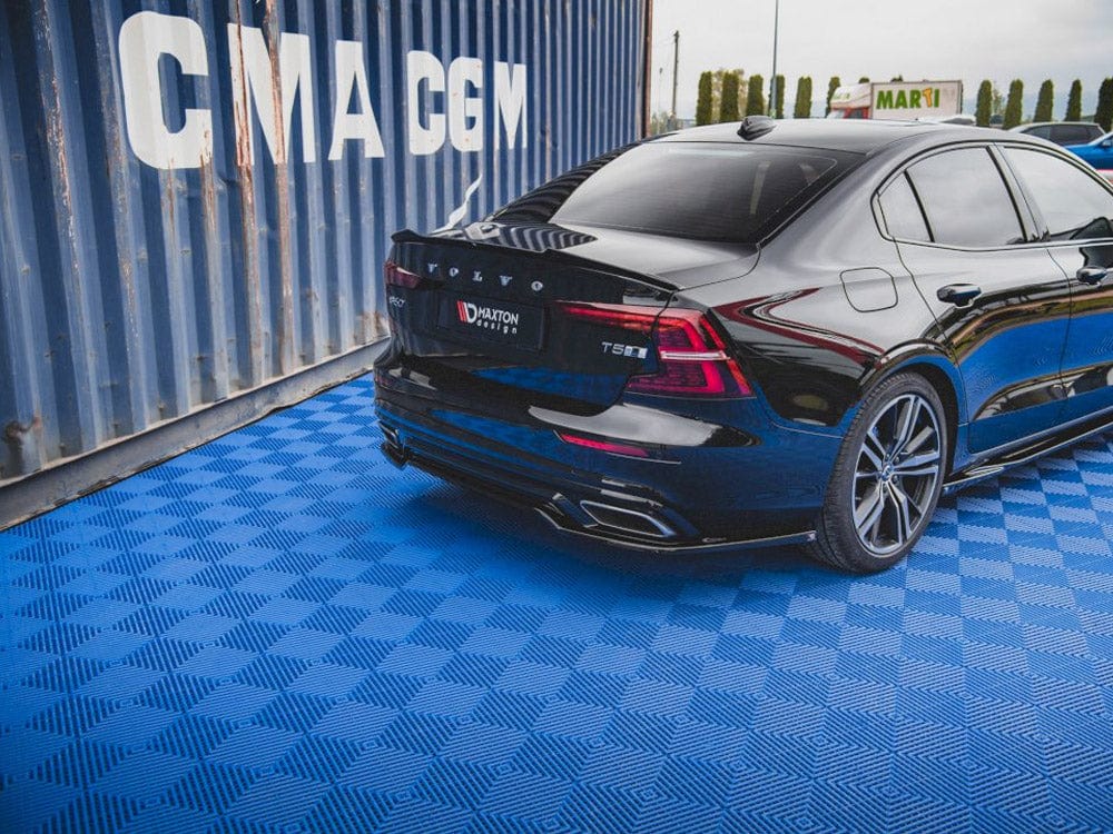 Maxton Design Central Rear Splitter Volvo S60/V60 R-design MK3 2018- Maxton Design SR