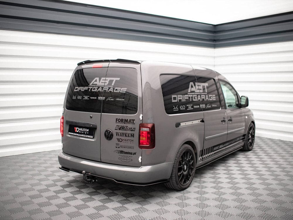 Maxton Design Central Rear Splitter VW Caddy Long Mk3 Facelift Maxton Design SR