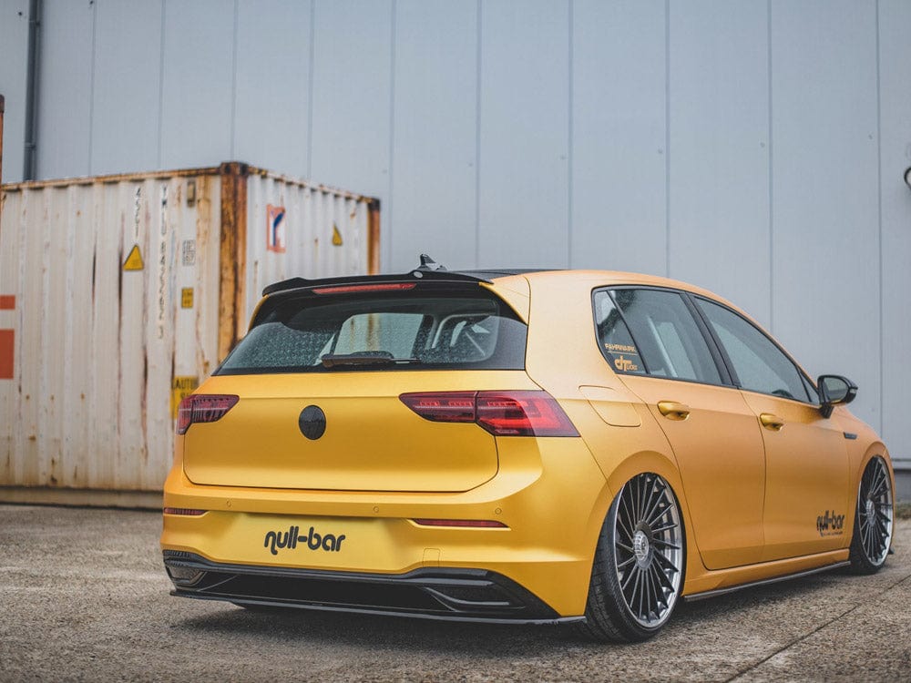 Maxton Design Central Rear Splitter VW Golf MK8 2020- Maxton Design SR