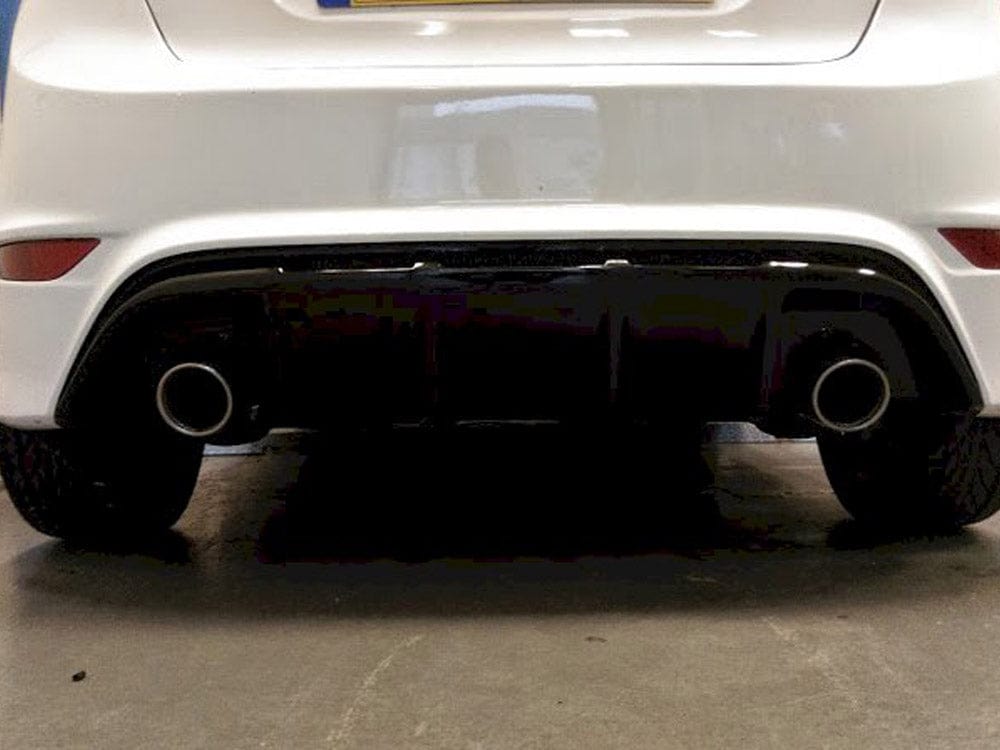 Maxton Design Ford Fiesta Mk7 HIGH Quality DUAL EXIT Stainless Steel Axle-back Exhaust System With Silencer And Exhaust Pipes Maxton Design SR