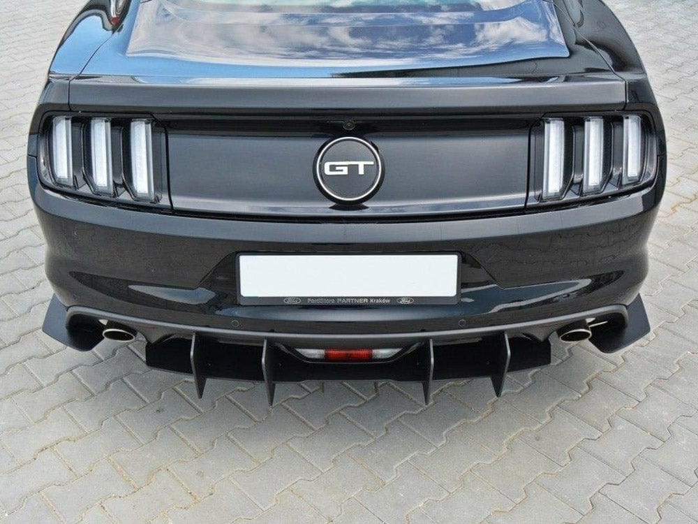 Maxton Design Ford Mustang MK6 GT - Rear Diffuser 2014-17 Maxton Design SR