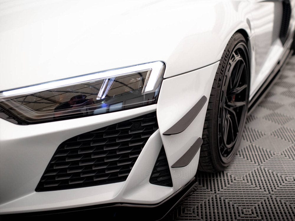 Maxton Design Front Bumper Wings (Canards) Audi R8 Mk2 Facelift Maxton Design SR