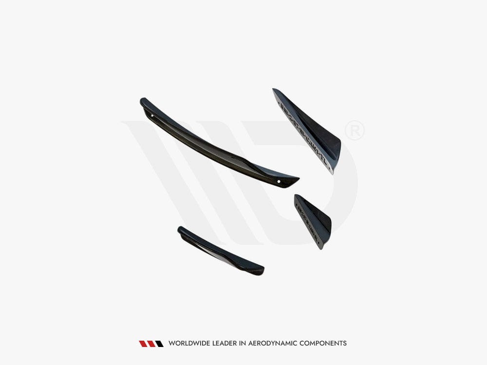 Maxton Design Front Bumper Wings (Canards) Bmw M2 F87 2016-2020 Maxton Design SR