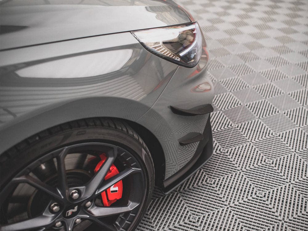 Maxton Design Front Bumper Wings (Canards) Hyundai I30 N Hatchback/fastback MK3 Facelift 2020- Maxton Design SR