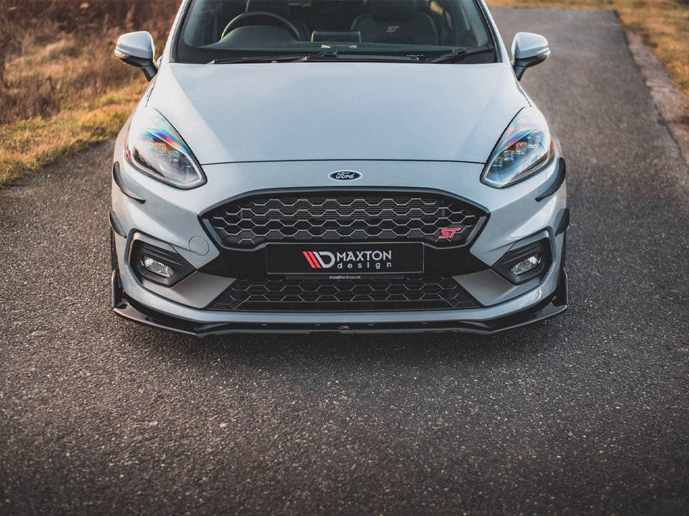 Maxton Design Front Bumper Wings (Canards) V.3 Ford Fiesta MK8 ST / St-line 2017- Maxton Design SR