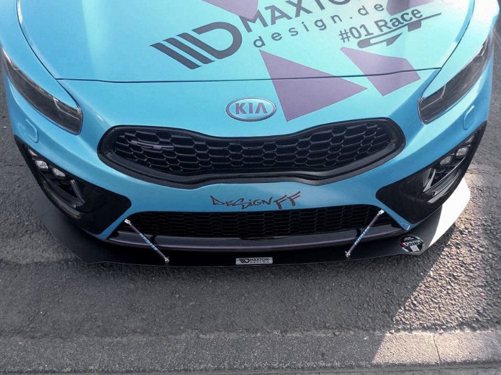 Maxton Design Front Racing Splitter KIA Cee'd GT MK2 2013-2018 Maxton Design SR