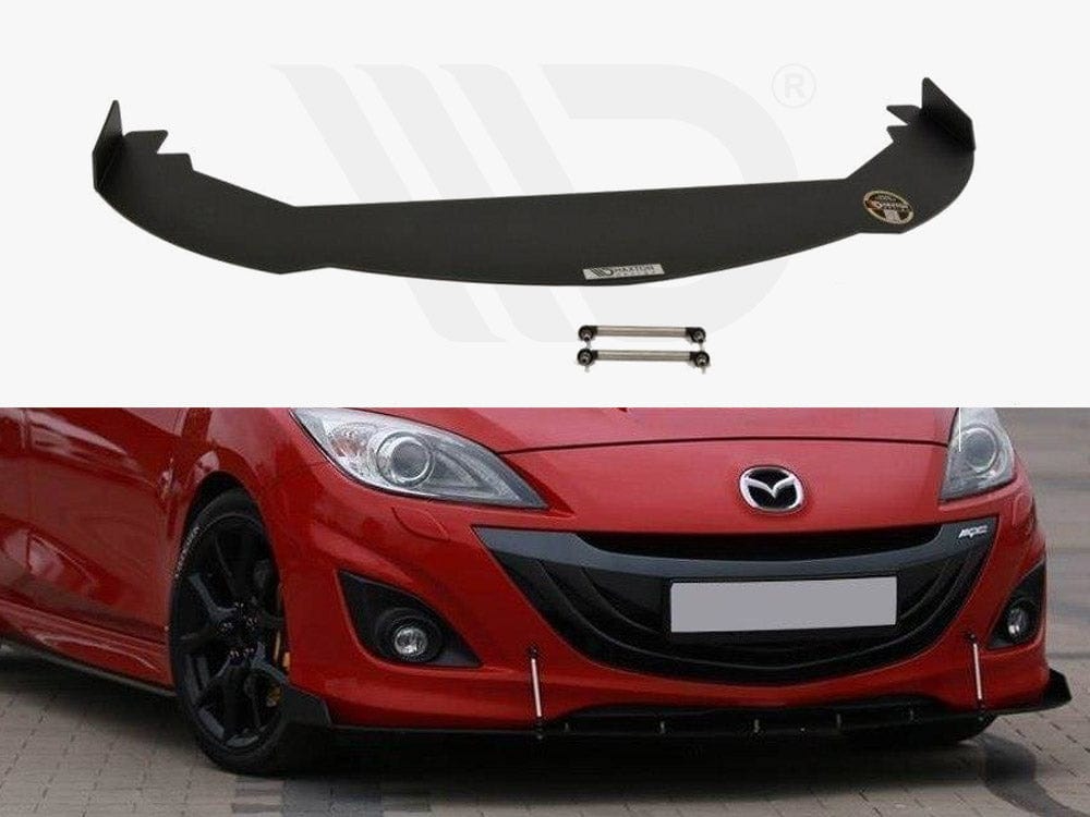 Maxton Design Front Racing Splitter Mazda 3 Mk2 MPS Maxton Design SR