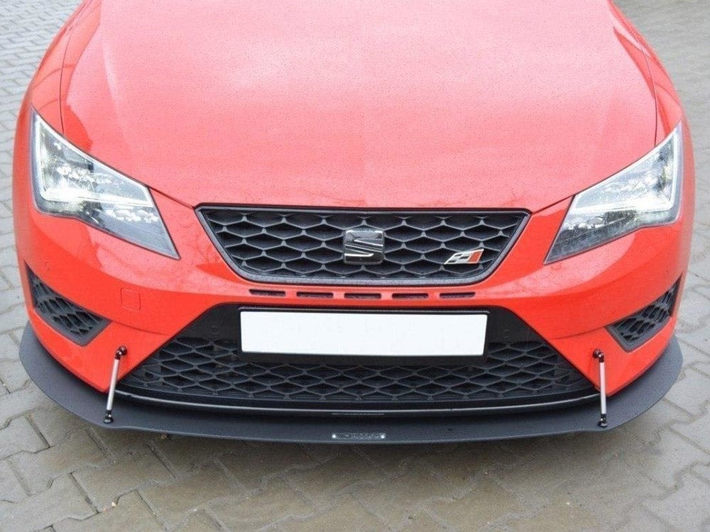 Maxton Design Front Racing Splitter Seat Leon III Cupra / FR Maxton Design SR