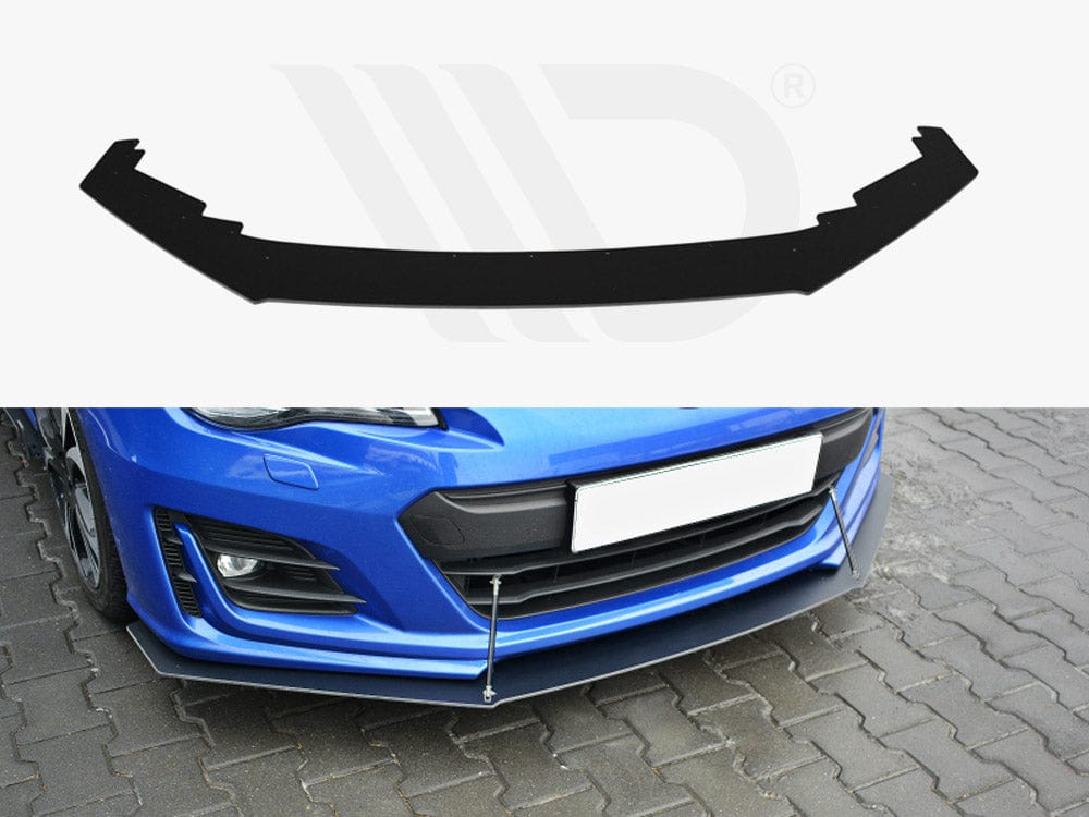 Maxton Design Front Racing Splitter V.1 Subaru BRZ Facelift 2017-2020 Maxton Design SR