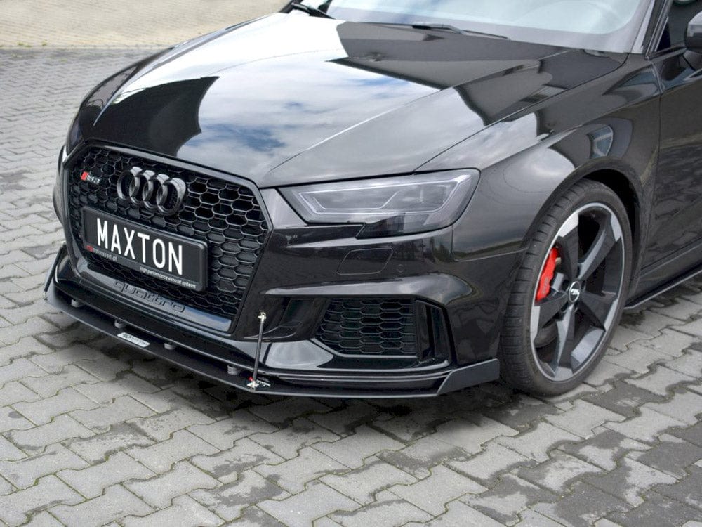Maxton Design Front Racing Splitter V.2 Audi RS3 8V Facelift Sportback 2017-20 Maxton Design SR