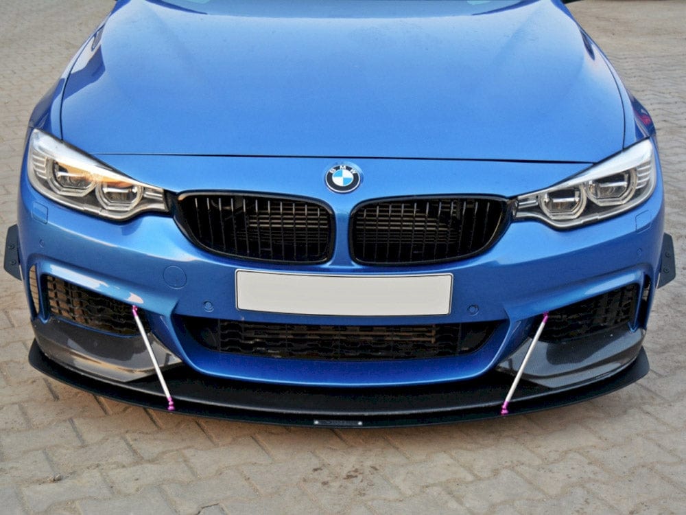 Maxton Design Front Racing Splitter V.3 Bmw 4 F32 M-sport & M-performance 2013-2016 Maxton Design SR