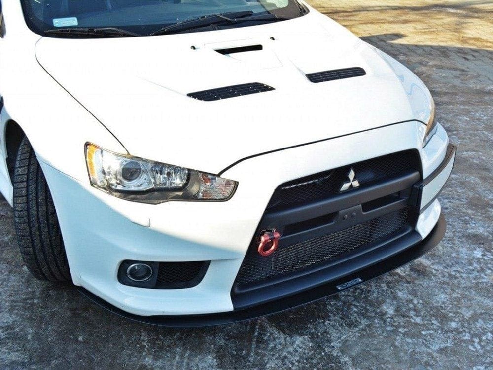 Maxton Design Front Racing Splitter V.3 Mitsubishi Lancer EVO X 2005-2017 Maxton Design SR
