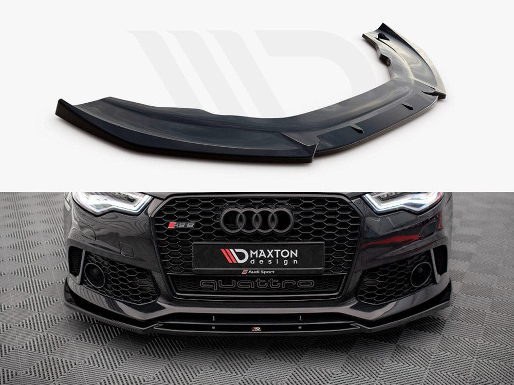 Maxton Design Front Splitter Audi A6 RS6 Look C7 2011-2017 Maxton Design SR
