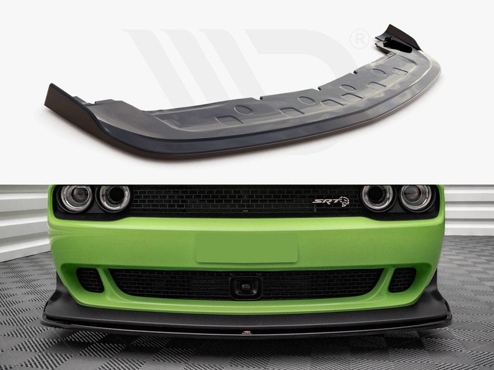 Maxton Design Front Splitter Dodge Challenger SRT Hellcat Widebody Mk3 Maxton Design SR